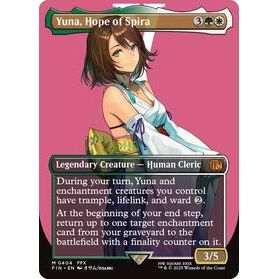 Yuna, Hope of Spira (Borderless) - Final Fantasy TCG (355)