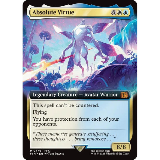 Image for Absolute Virtue (Extended Art) (476) (FIN) - Magic: The Gathering