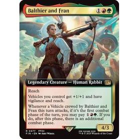 Balthier and Fran (Extended Art) - Final Fantasy TCG (358)