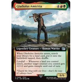 Gladiolus Amicitia (Extended Art) - Final Fantasy TCG (365)