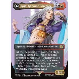 Kuja, Genome Sorcerer (Borderless) (Surge Foil) - Final Fantasy TCG (393)