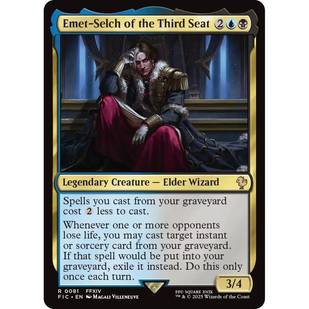 Image for Emet-Selch of the Third Seat (81) (FIC) - Magic: The Gathering
