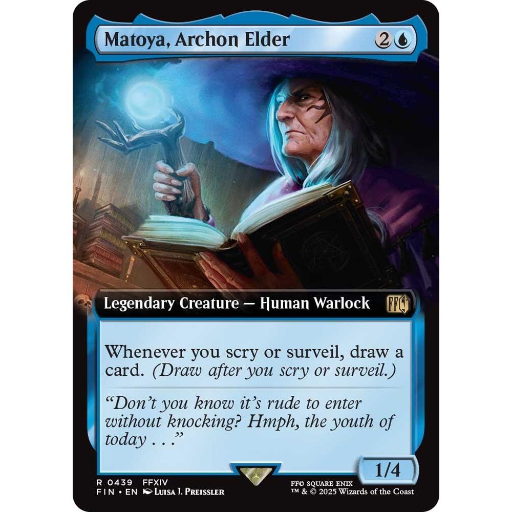 Image for Matoya, Archon Elder (Extended Art) (439) (FIN) - Magic: The Gathering