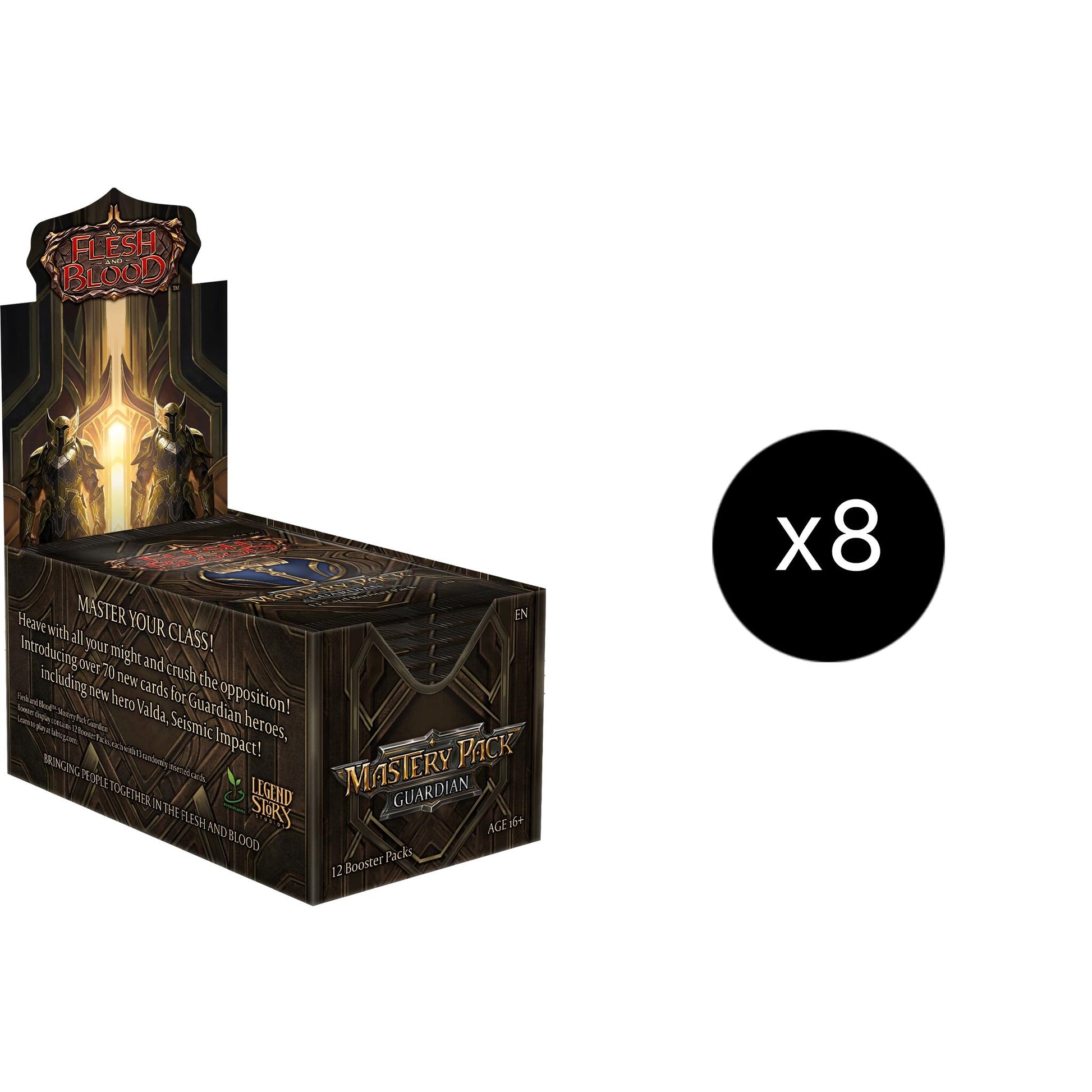 Image for Mastery Pack Guardian Booster Box Case - Flesh and Blood TCG