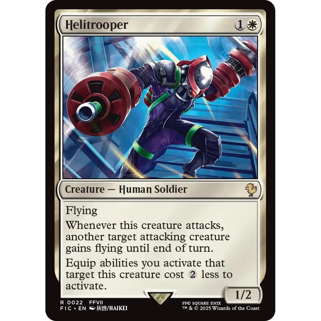 Image for Helitrooper (22) (FIC) - Magic: The Gathering