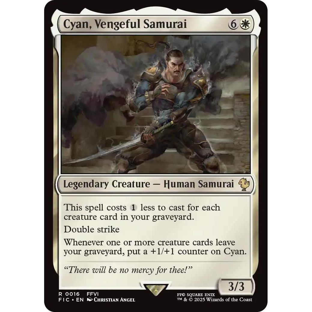 Image for Cyan, Vengeful Samurai (16) (FIC) - Magic: The Gathering