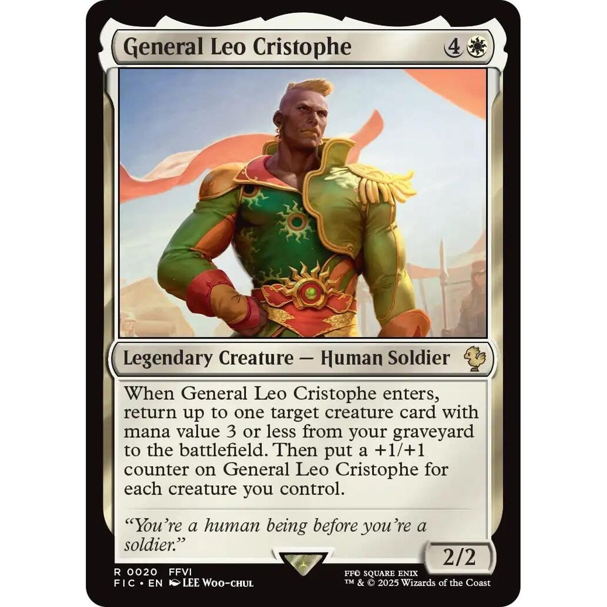 Image for General Leo Cristophe (20) (FIC) - Magic: The Gathering