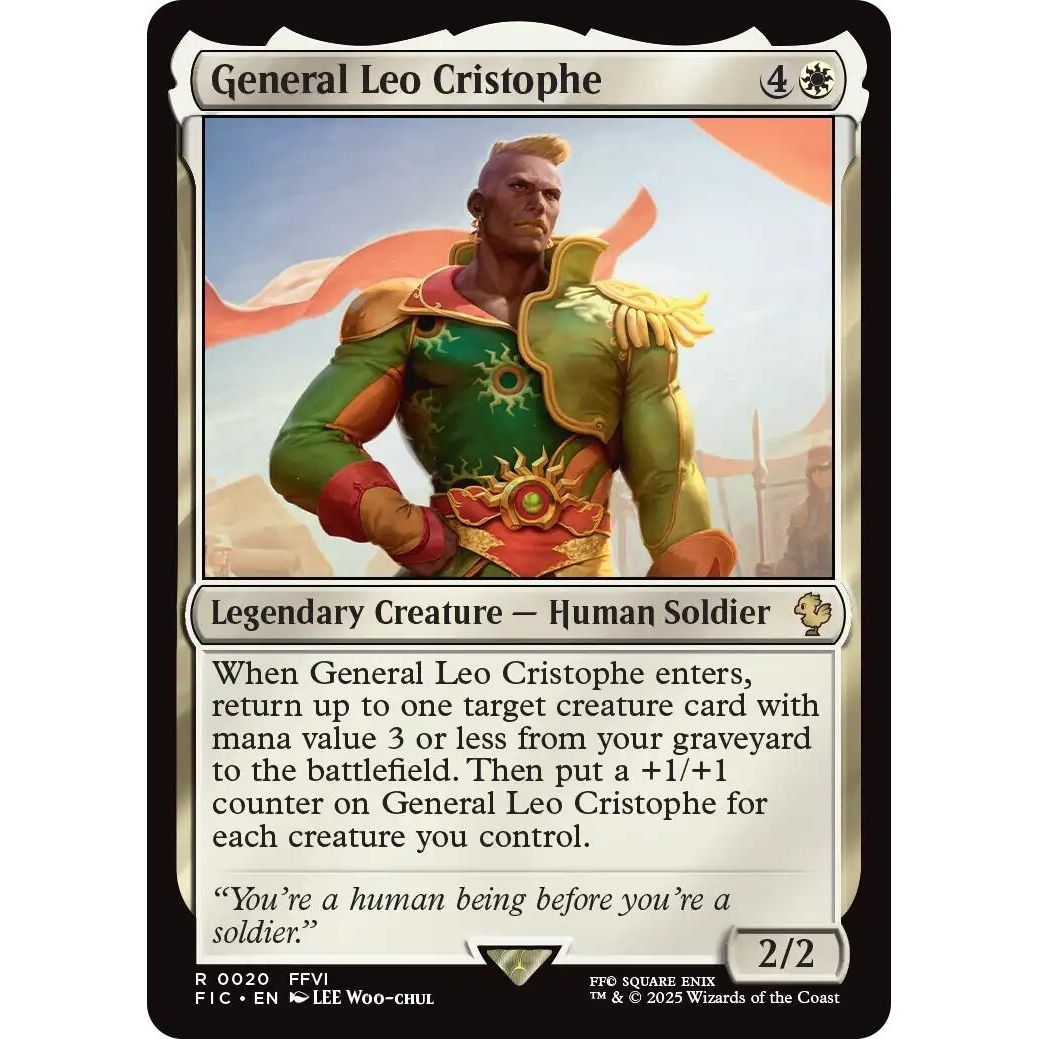 Image for General Leo Cristophe (20) (FIC) - Magic: The Gathering