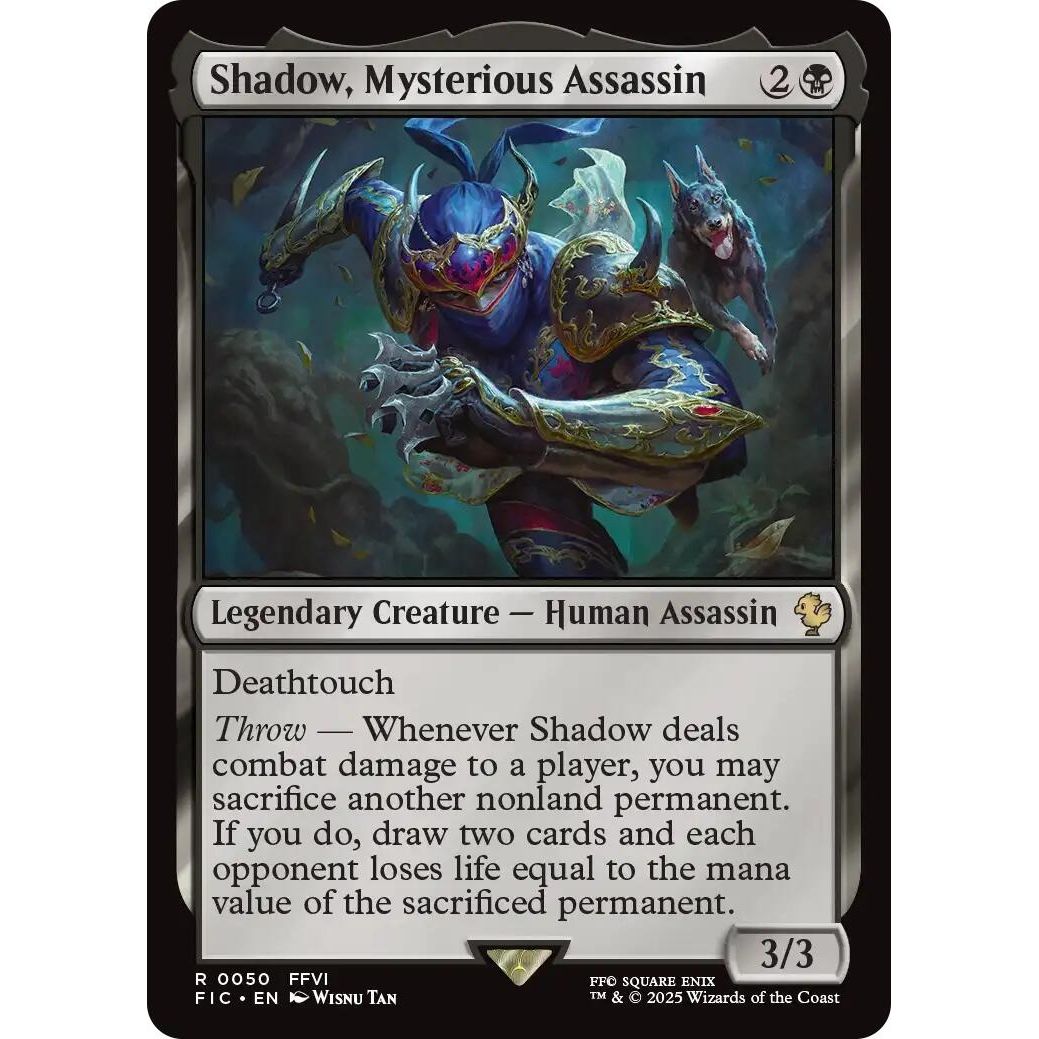 Image for Shadow, Mysterious Assassin (50) (FIC) - Magic: The Gathering