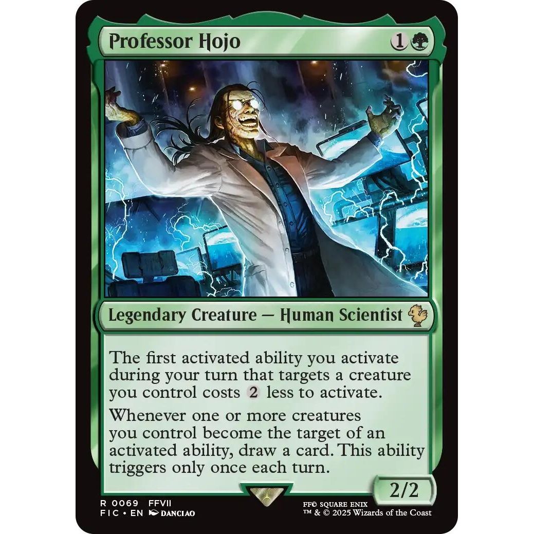 Image for Professor Hojo (69) (FIC) - Magic: The Gathering