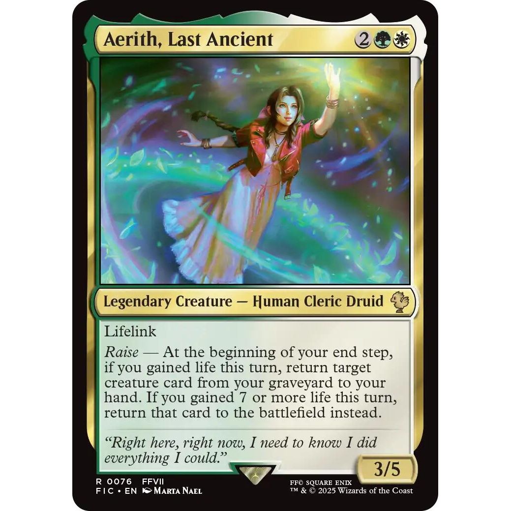 Image for Aerith, Last Ancient (76) (FIC) - Magic: The Gathering