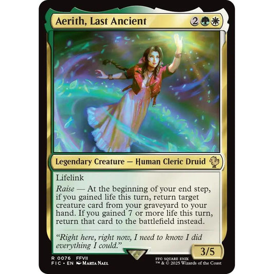Image for Aerith, Last Ancient (76) (FIC) - Magic: The Gathering