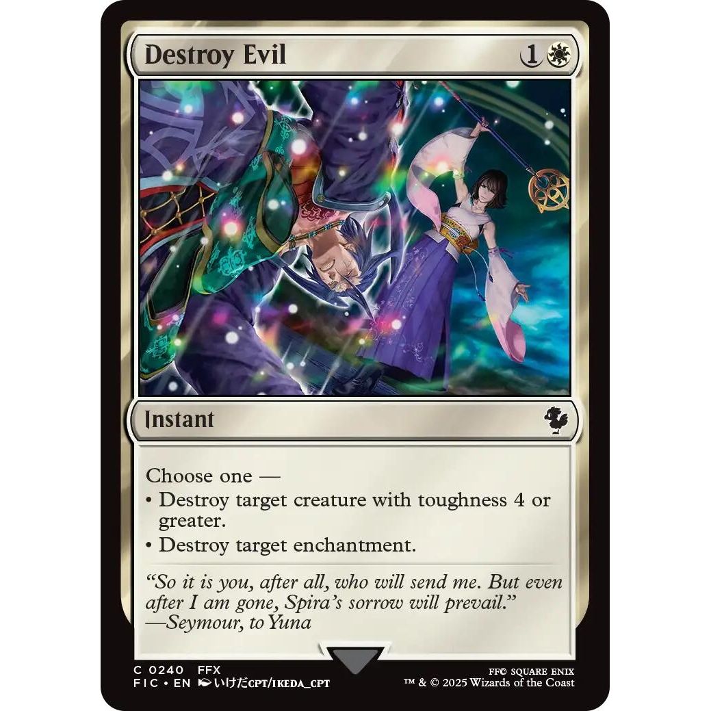 Image for Destroy Evil (240) (FIC) - Magic: The Gathering
