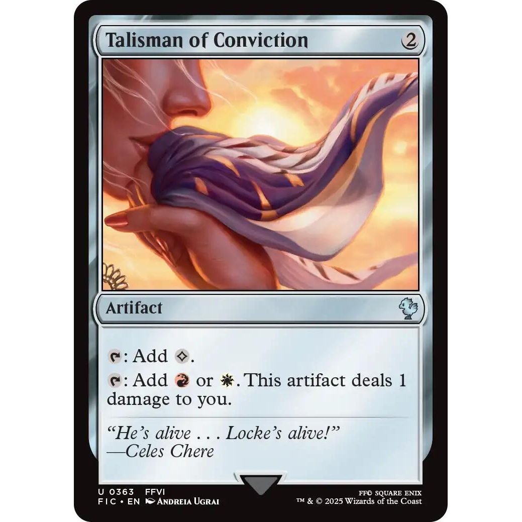 Image for Talisman of Conviction (363) (FIC) - Magic: The Gathering
