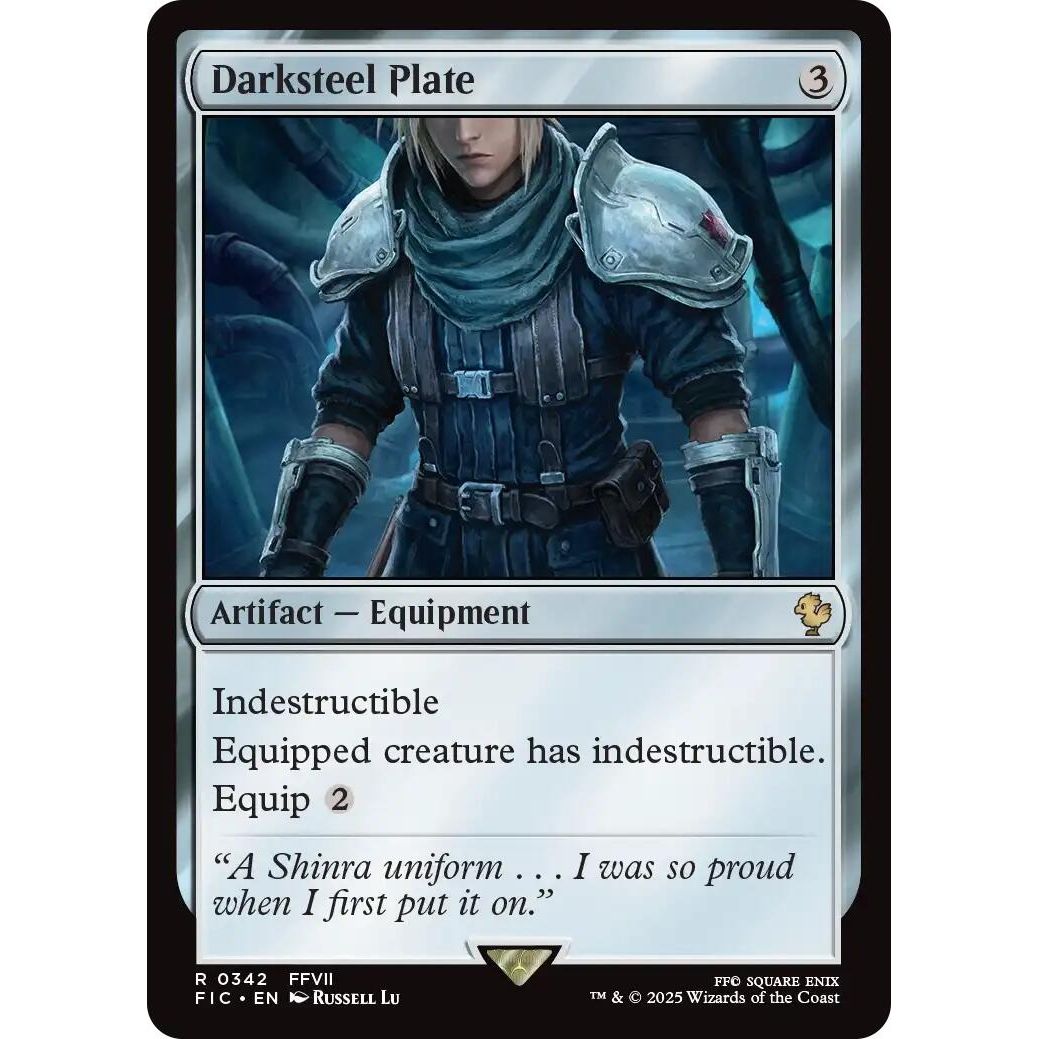 Image for Darksteel Plate (342) (FIC) - Magic: The Gathering