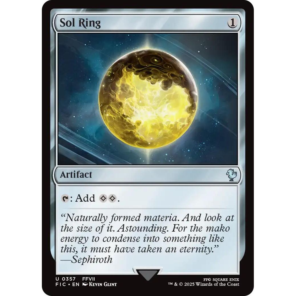 Image for Sol Ring (0357) (357) (FIC) - Magic: The Gathering