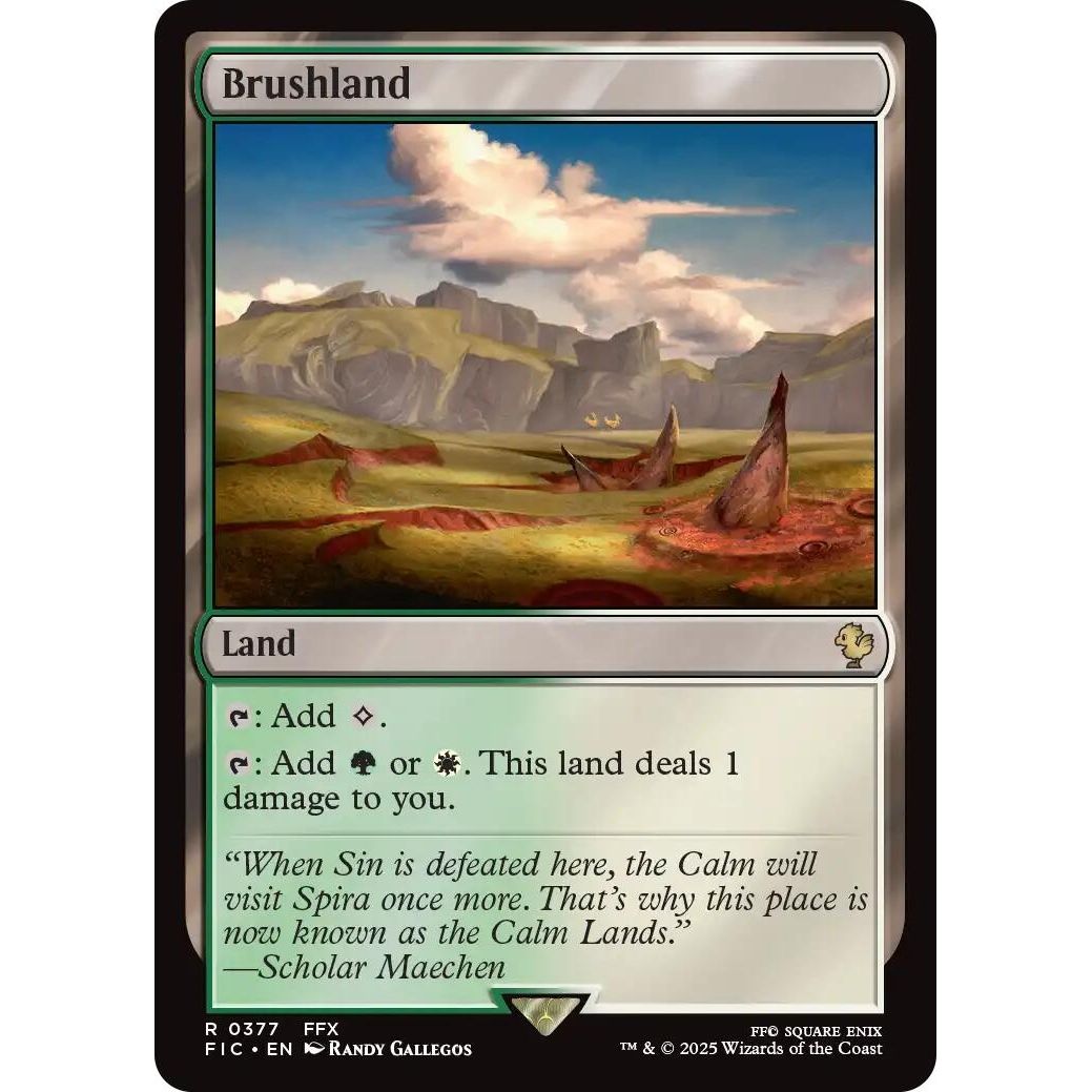 Image for Brushland (377) (FIC) - Magic: The Gathering