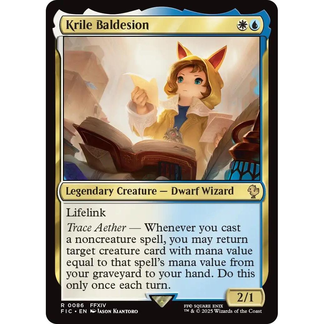 Image for Krile Baldesion (86) (FIC) - Magic: The Gathering