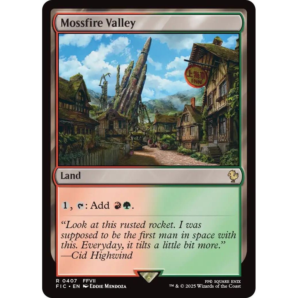 Image for Mossfire Valley (407) (FIC) - Magic: The Gathering