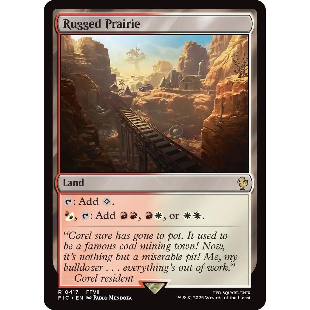 Image for Rugged Prairie (417) (FIC) - Magic: The Gathering