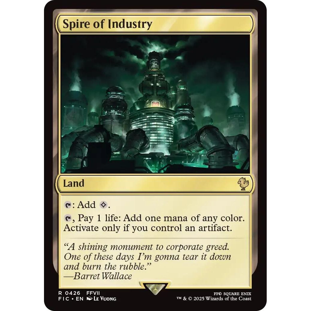 Image for Spire of Industry (426) (FIC) - Magic: The Gathering