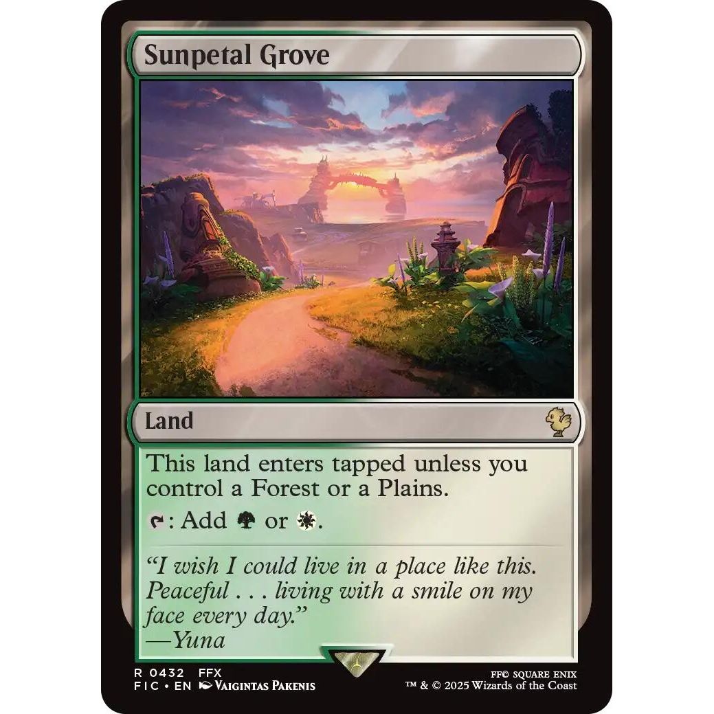 Image for Sunpetal Grove (432) (FIC) - Magic: The Gathering