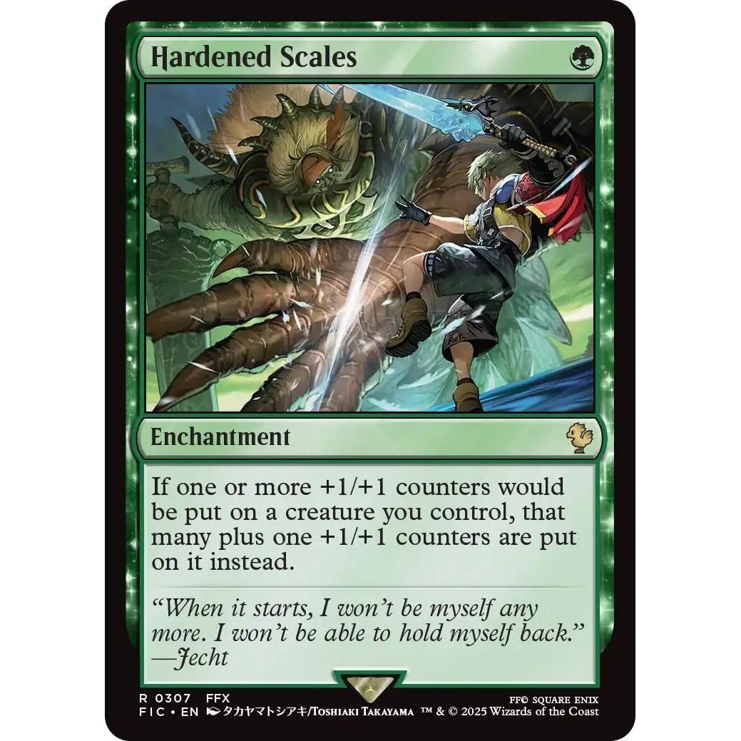 Image for Hardened Scales (307) (FIC) - Magic: The Gathering