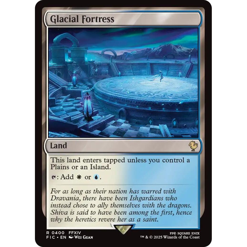Image for Glacial Fortress (400) (FIC) - Magic: The Gathering