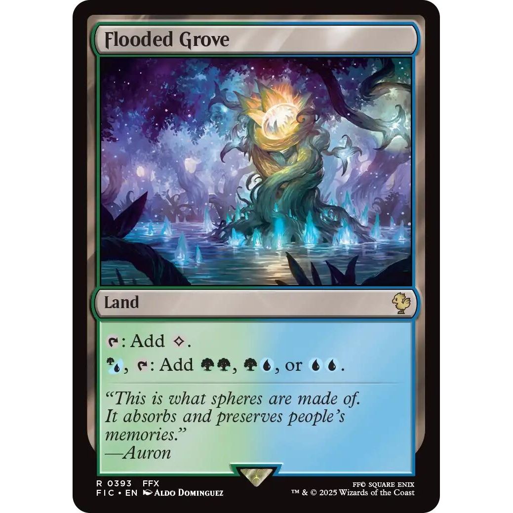 Image for Flooded Grove (393) (FIC) - Magic: The Gathering