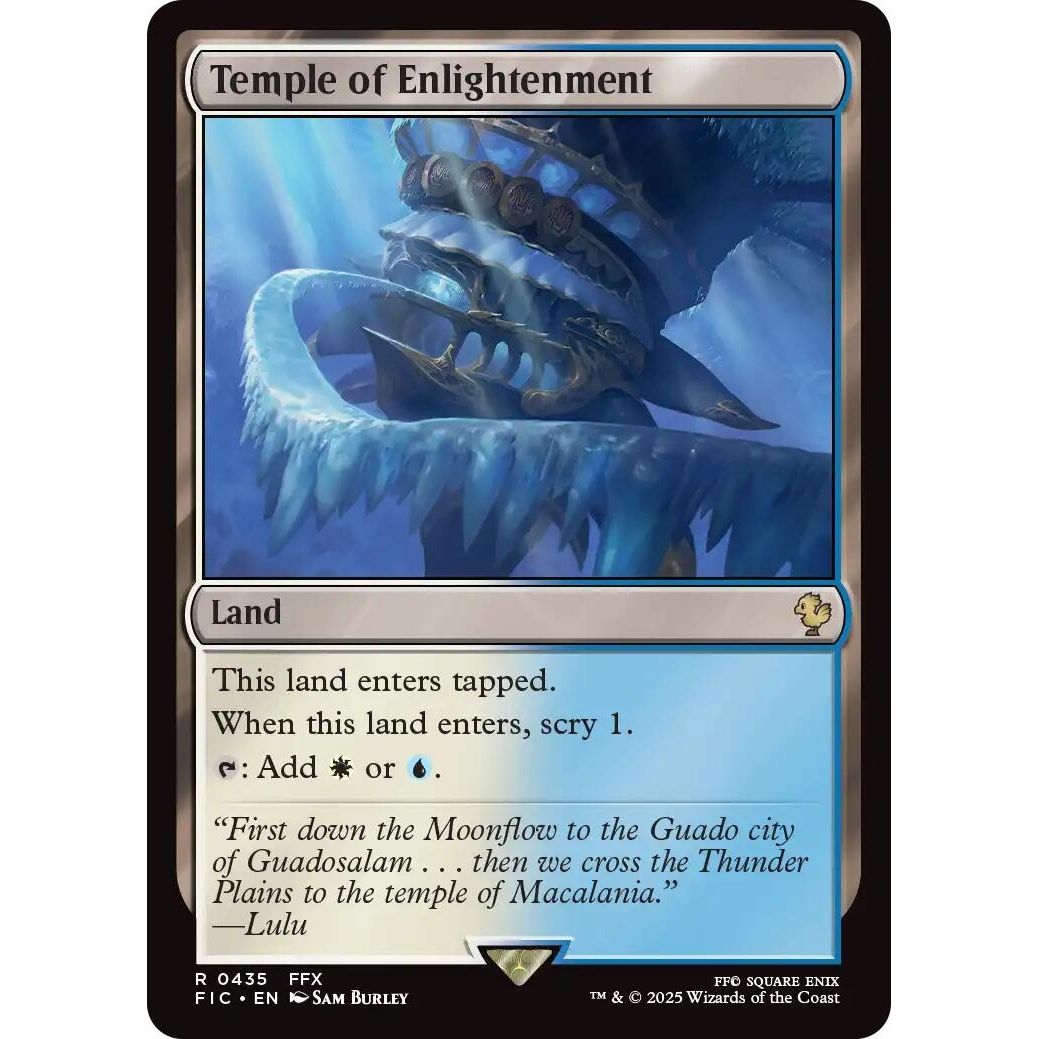 Image for Temple of Enlightenment (435) (FIC) - Magic: The Gathering