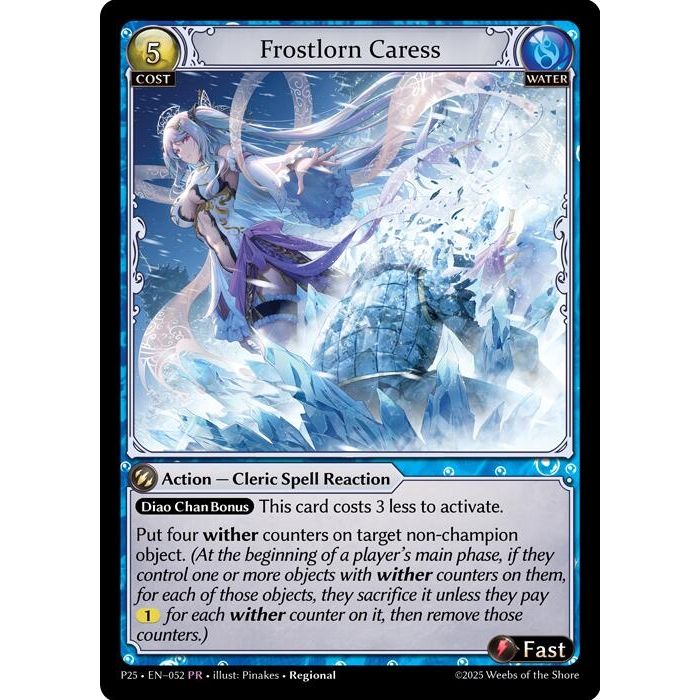 Image for Frostlorn Caress (052) (P) - Grand Archive TCG