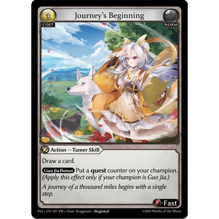 Image for Journey's Beginning (057) (P) - Grand Archive TCG