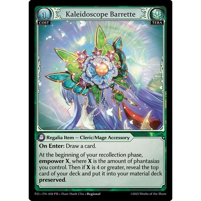 Image for Kaleidoscope Barrette (058) (P) - Grand Archive TCG