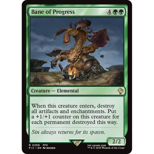 Image for Bane of Progress (299) (FIC) - Magic: The Gathering