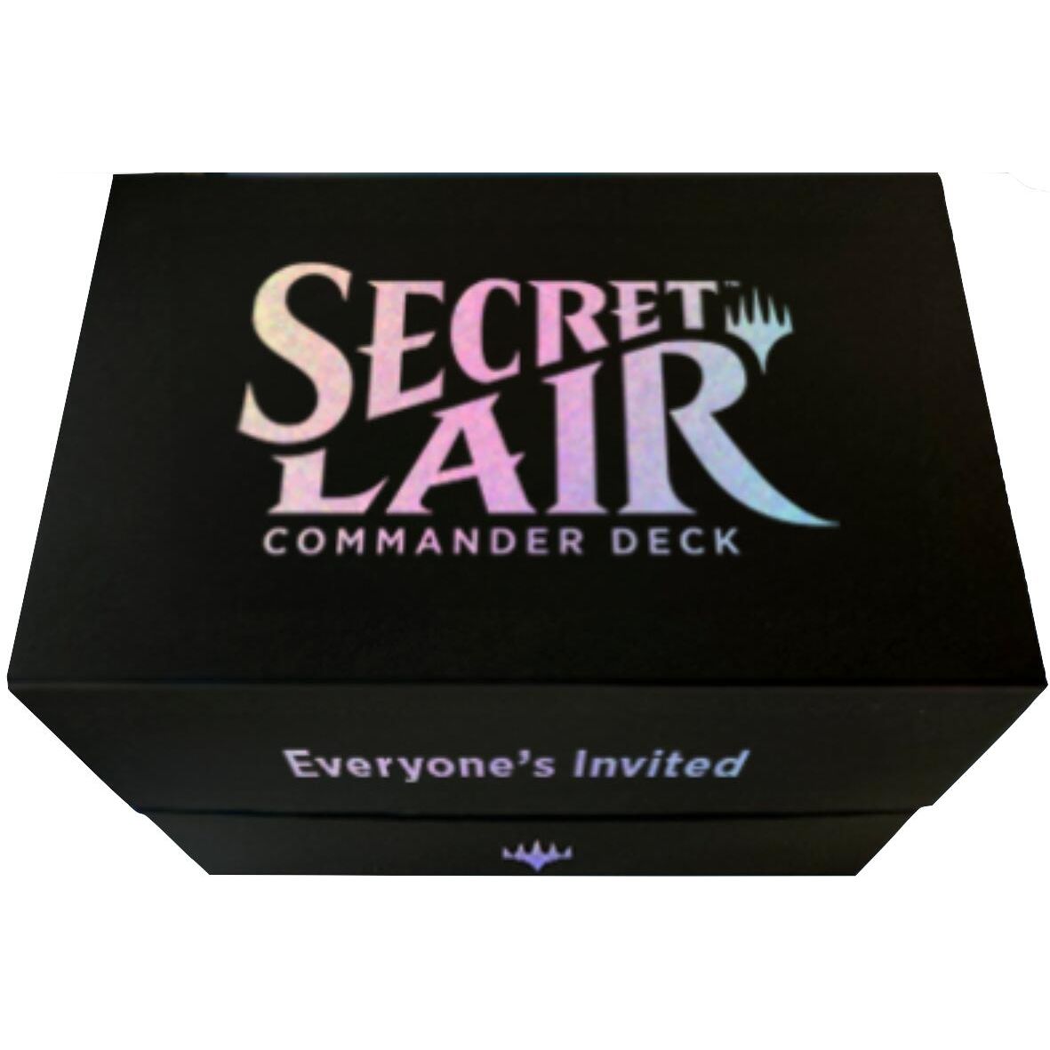 Image for Secret Lair Commander Deck: Everyone’s Invited! - Double Rainbow Foil Edition - Magic: The Gathering