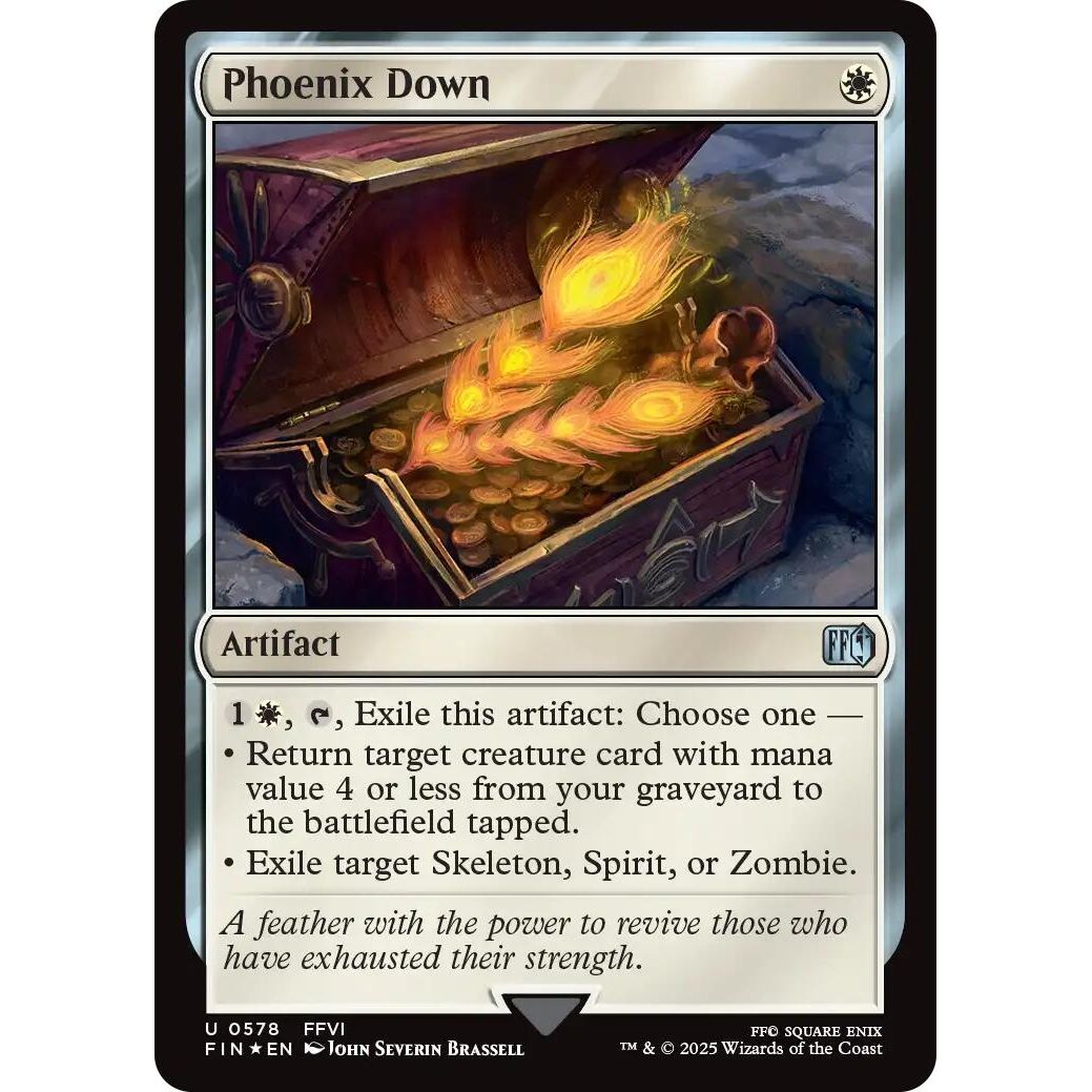 Image for Phoenix Down (Surge Foil) (578) (FIN) - Magic: The Gathering