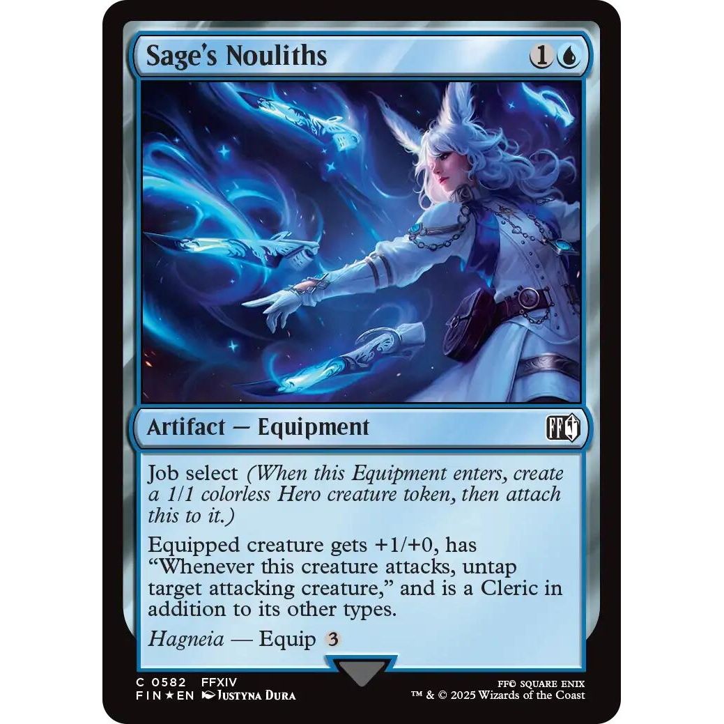 Image for Sage's Nouliths (Surge Foil) (582) (FIN) - Magic: The Gathering