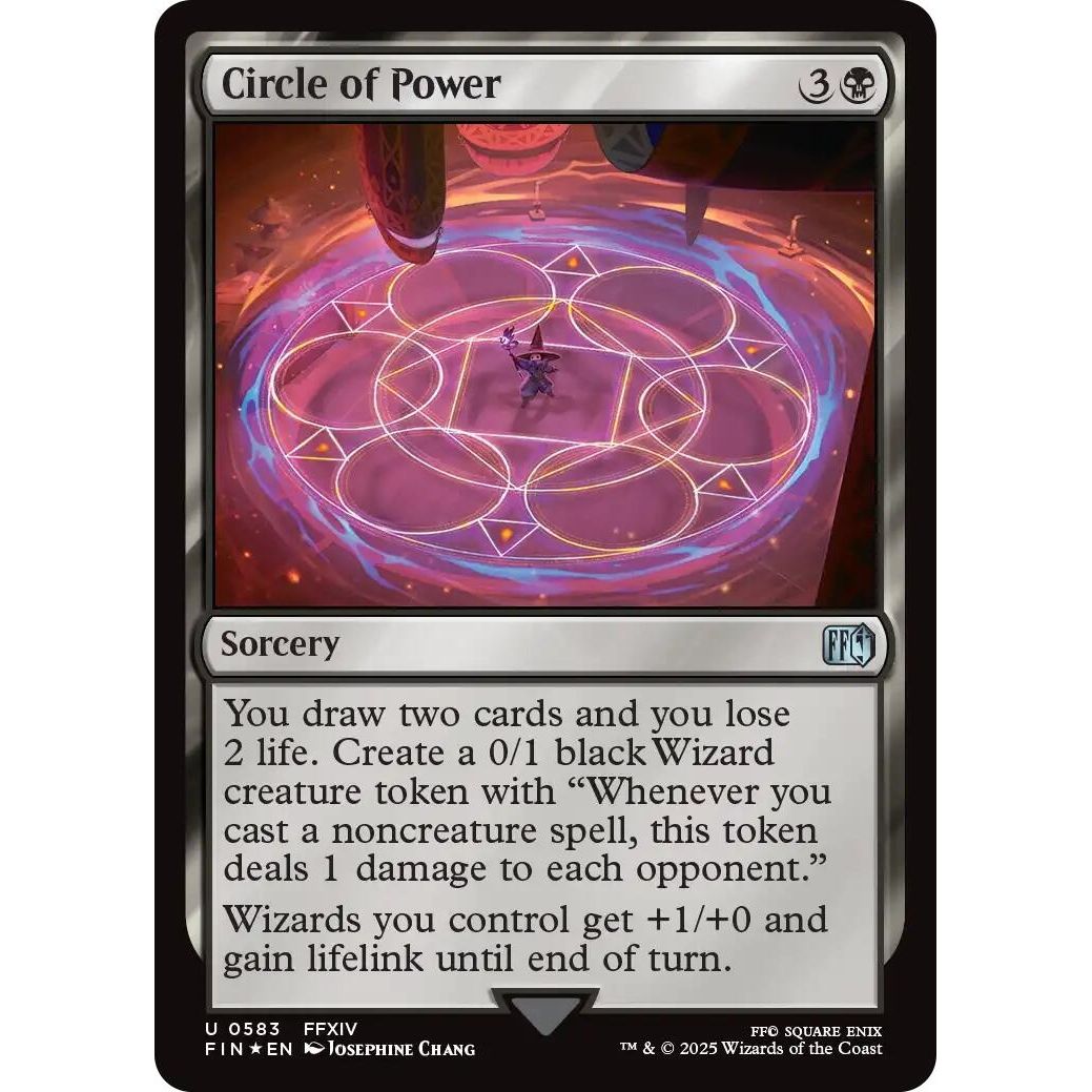 Image for Circle of Power (Surge Foil) (583) (FIN) - Magic: The Gathering