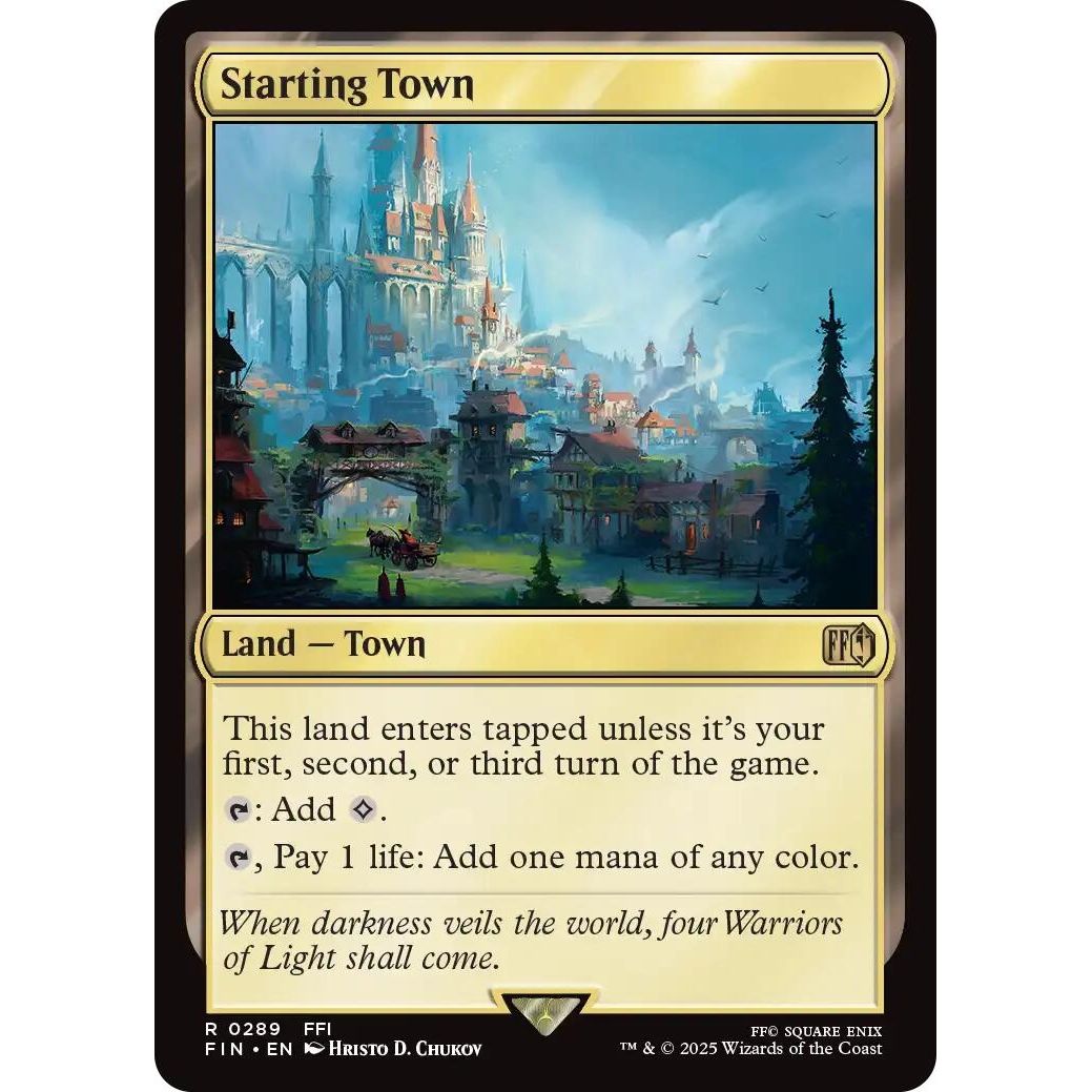 Image for Starting Town (289) (FIN) - Magic: The Gathering