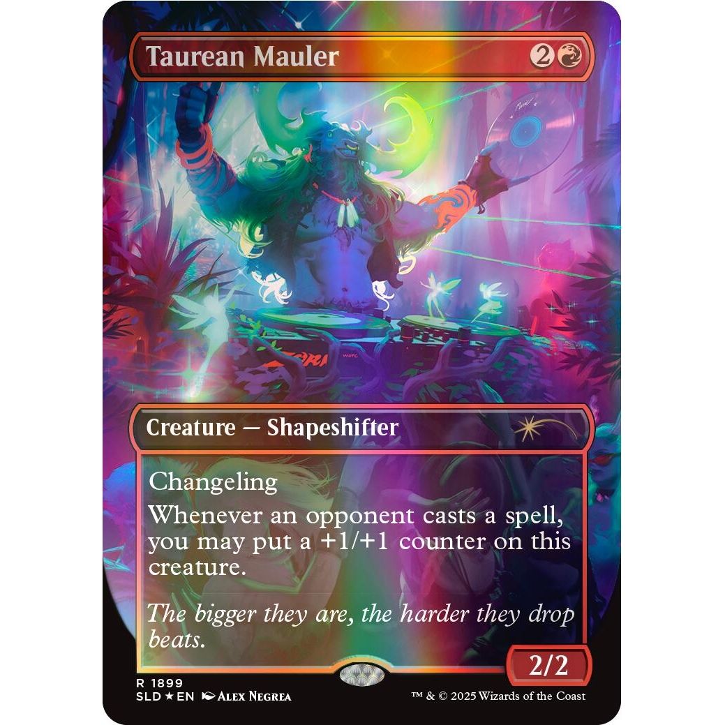 Image for Taurean Mauler (Double Rainbow Foil) (1899) (SLD) - Magic: The Gathering