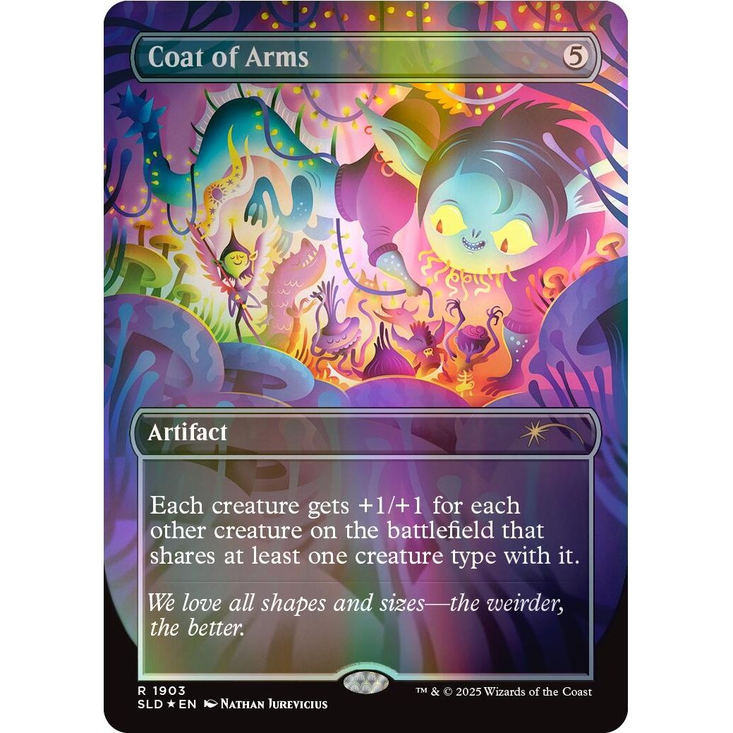 Image for Coat of Arms (Double Rainbow Foil) (1903) (SLD) - Magic: The Gathering