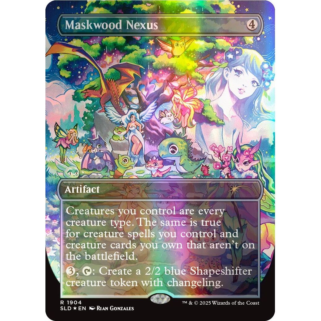 Image for Maskwood Nexus (Double Rainbow Foil) (1904) (SLD) - Magic: The Gathering