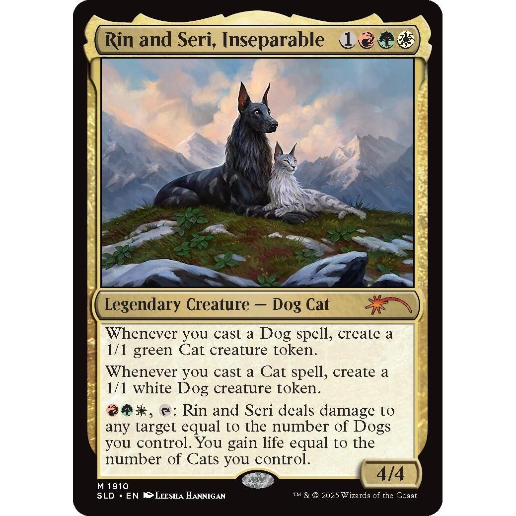 Image for Rin and Seri, Inseparable (1910) (1910) (SLD) - Magic: The Gathering