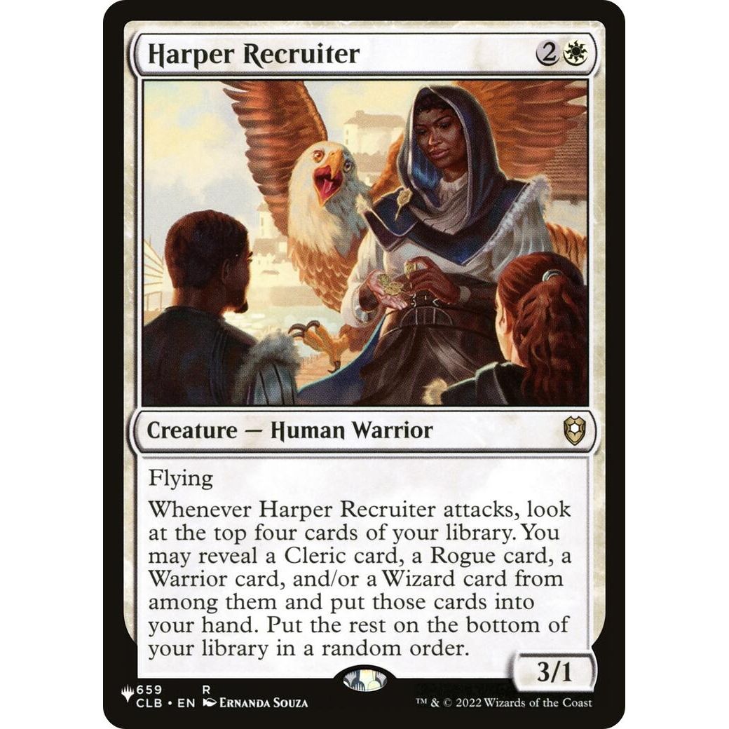 Image for Harper Recruiter (659) (LIST) - Magic: The Gathering