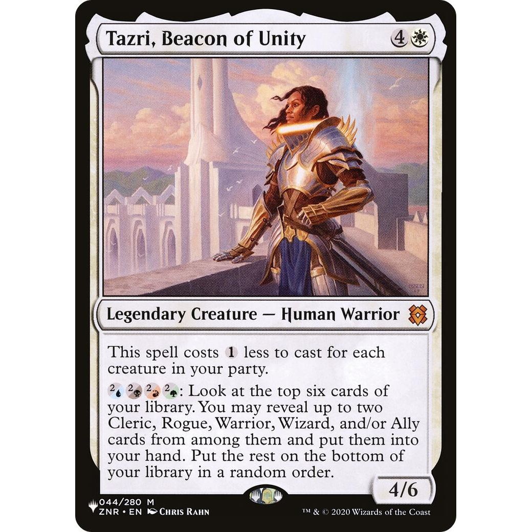 Image for Tazri, Beacon of Unity (044/280) (LIST) - Magic: The Gathering