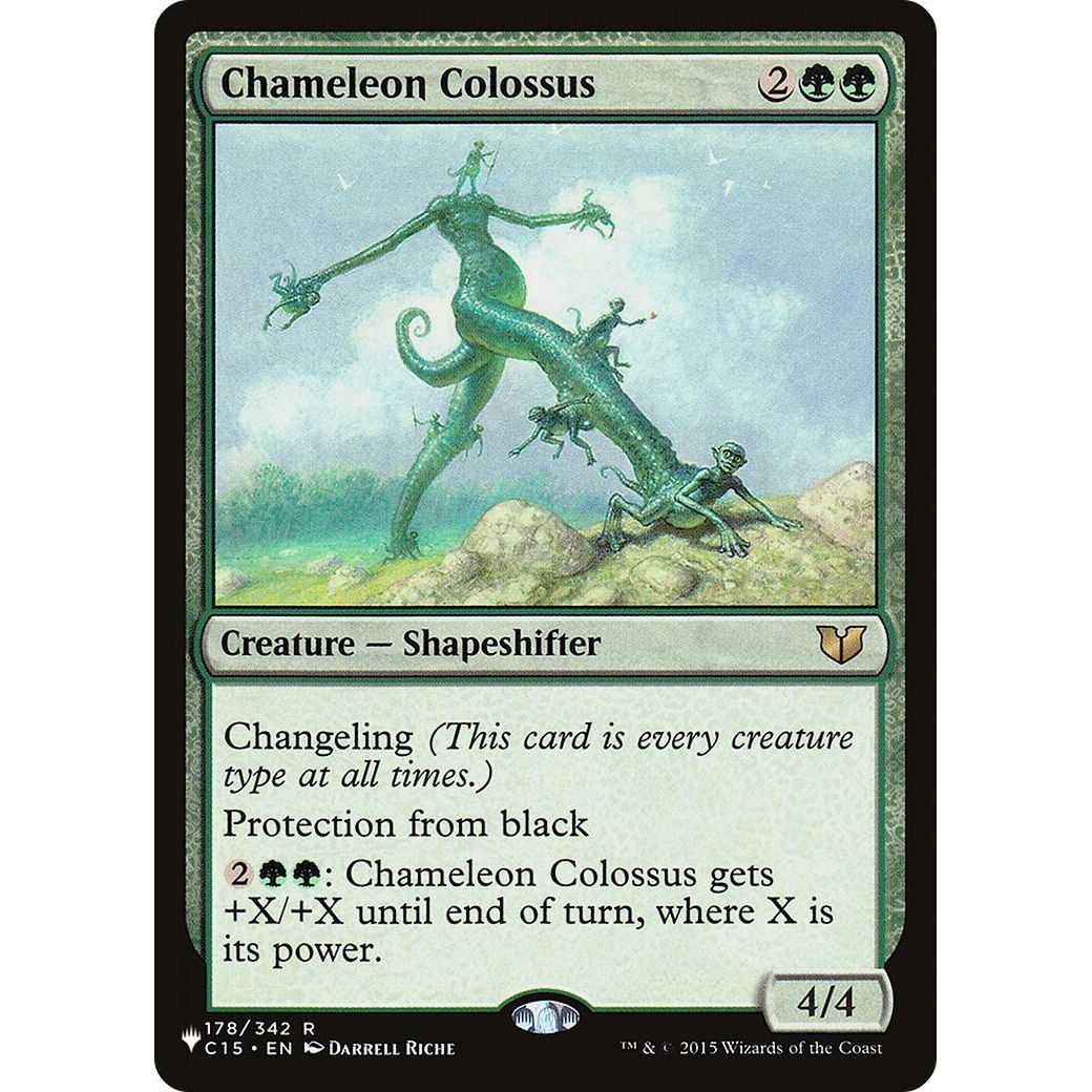 Image for Chameleon Colossus (178/342) (LIST) - Magic: The Gathering