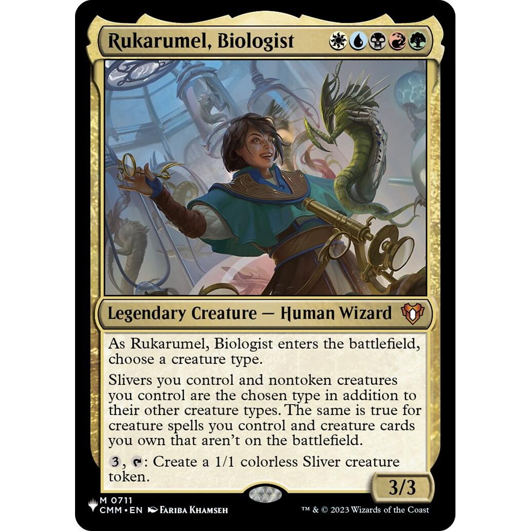 Image for Rukarumel, Biologist (711) (LIST) - Magic: The Gathering