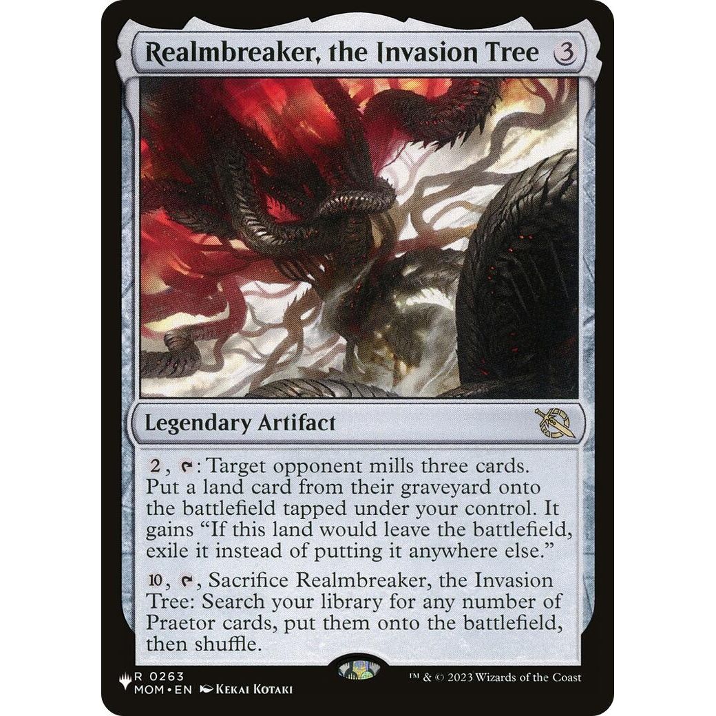 Image for Realmbreaker, the Invasion Tree (263) (LIST) - Magic: The Gathering