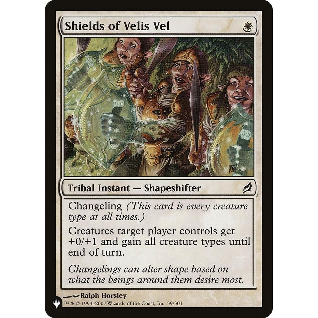 Image for Shields of Velis Vel (039/301) (LIST) - Magic: The Gathering