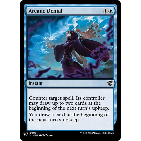 Image for Arcane Denial (OTC) (89) (LIST) - Magic: The Gathering